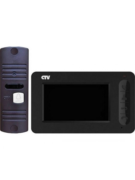 CTV-DP400. Комплект цветного видеодомофона в одной коробке (антивандальная вызывная панель CTV-D10NG
